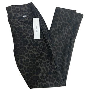 CALVIN KLEIN NWT animal print pants , size 2